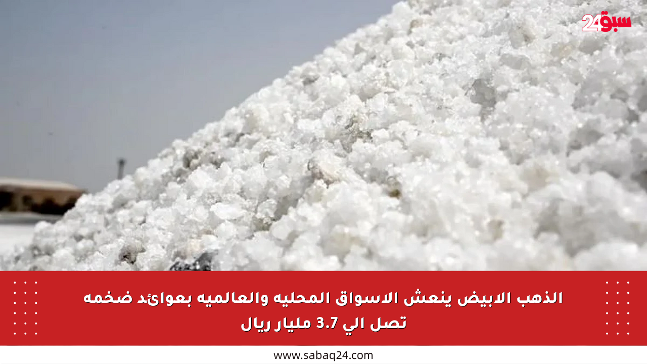 الذهب الأبيض ينعش الأسواق المحلية والعالمية بعوائد ضخمة تصل إلى 3.7 مليار ريال